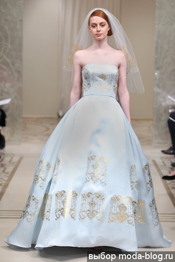 Свадебное платье от Reem Acra